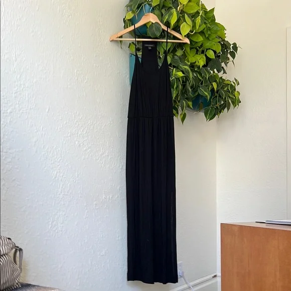 Banana Republic Black Halter Maxi Dress Banana Republic Black Halter Maxi Dress